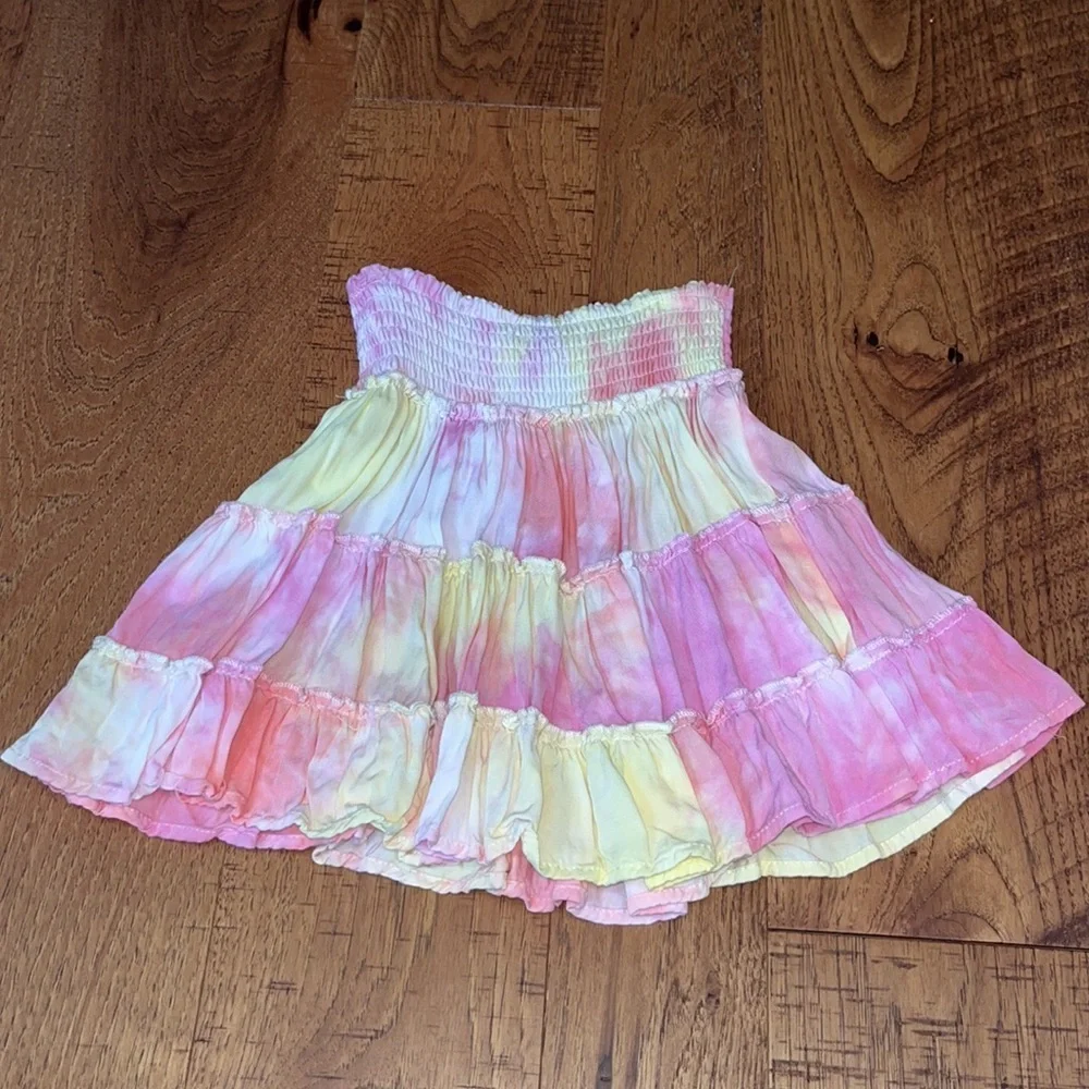 Vintage Havana Girl’s Pink and Yellow Matching Set Size S